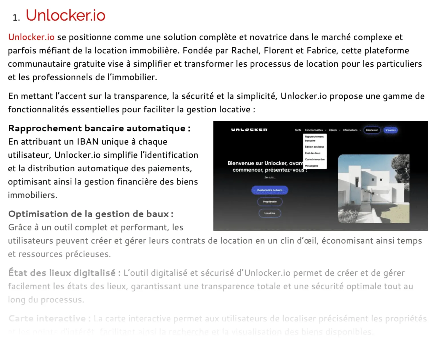 Journal de l'Agence article