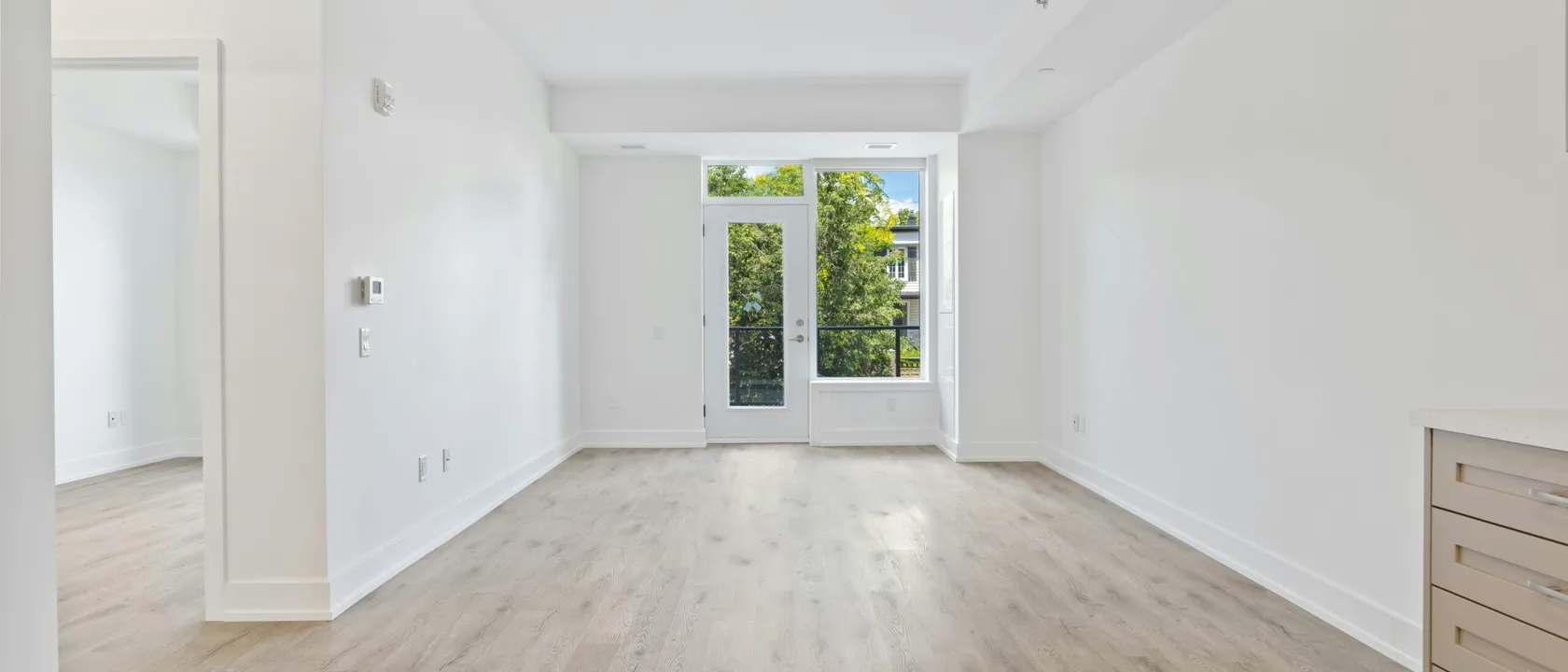 Photo of an empty apartment