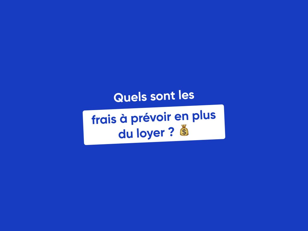 Image : "Quels sont les frais à prévoir en plus du loyer"